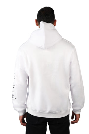 White Men's Hoodie