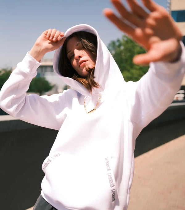 White Women's Hoodie