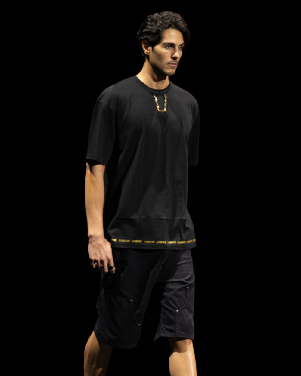 Black Unisex Oversized Shirt