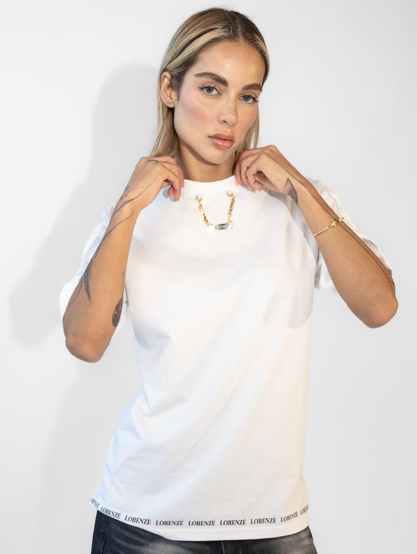 White Unisex Oversized Shirt