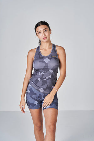 Camo Tank Top - Dark Grey