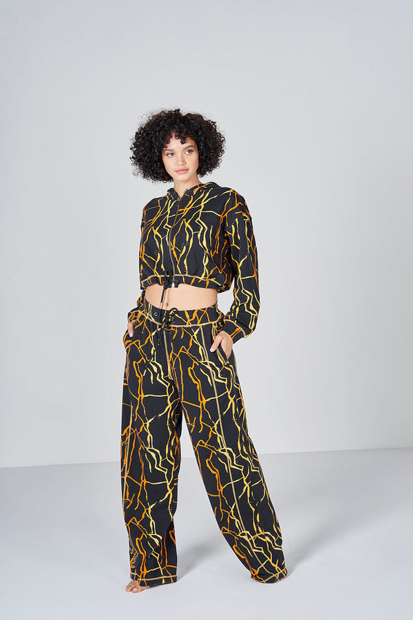 Marble Sweatpants - Black