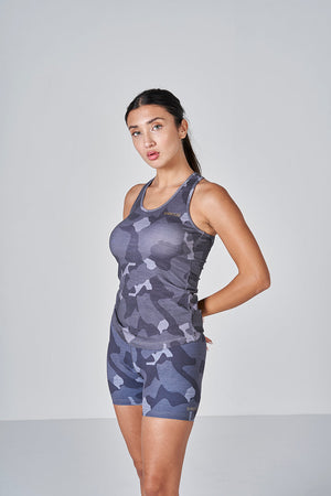 Camo Tank Top - Dark Grey