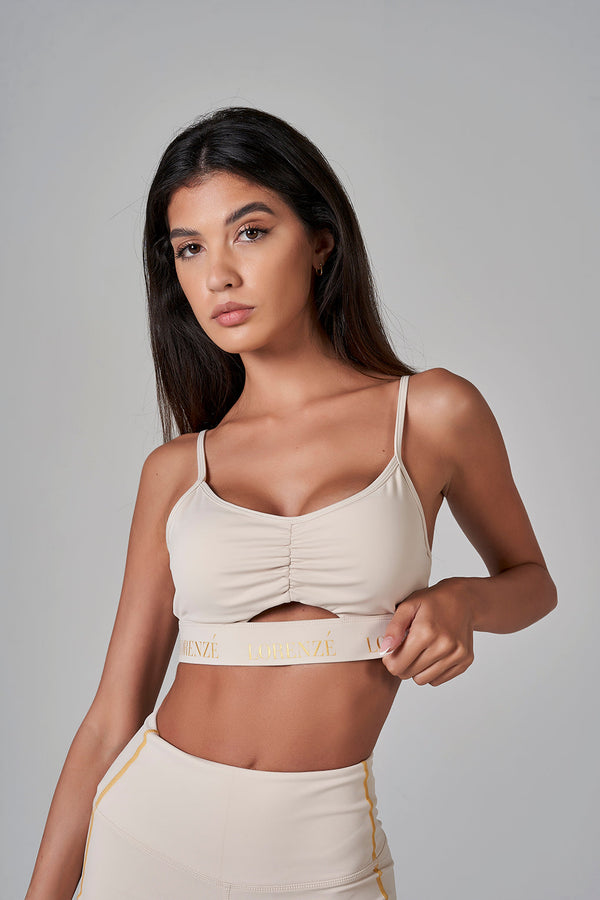 Shadow Bralette - Crema
