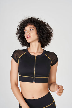 Shadow Crop - Black