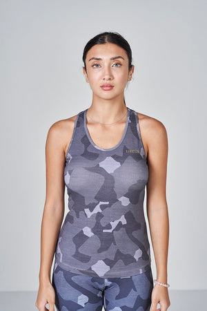 Camo Tank Top - Dark Grey