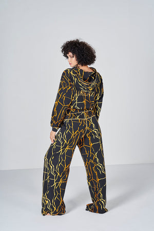 Marble Sweatpants - Black