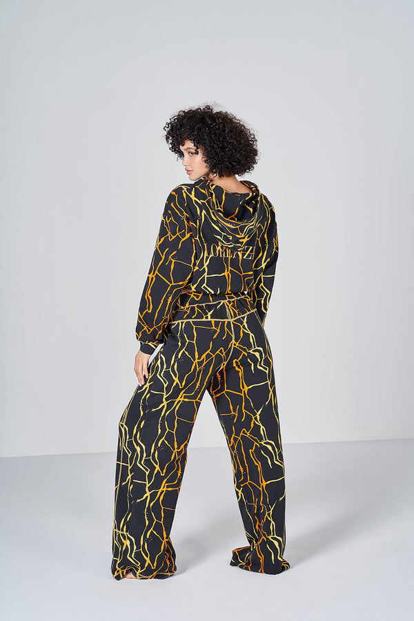 Marble Sweatpants - Black