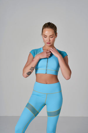 Shadow Leggings Blue
