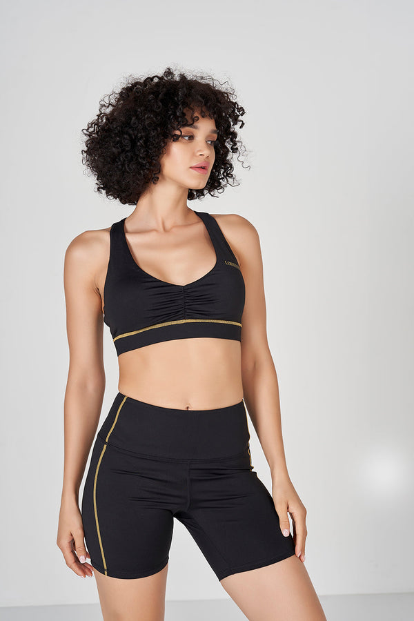 Shadow Biker Shorts -  Black