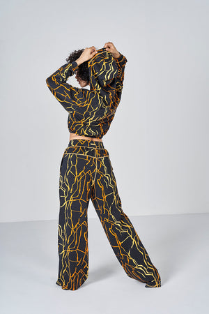 Marble Sweatpants - Black