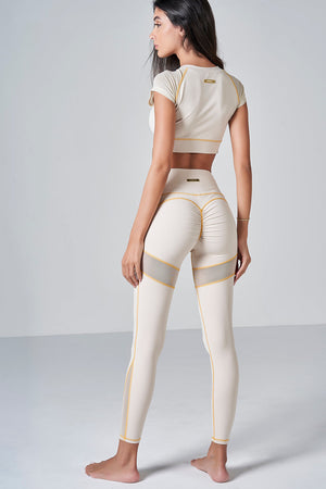 Shadow Leggings - Crema
