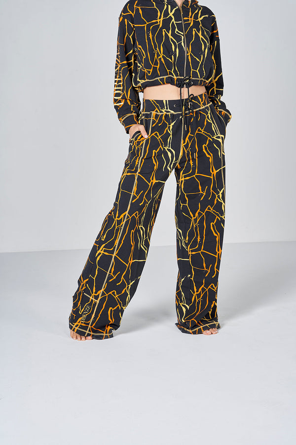 Marble Sweatpants - Black