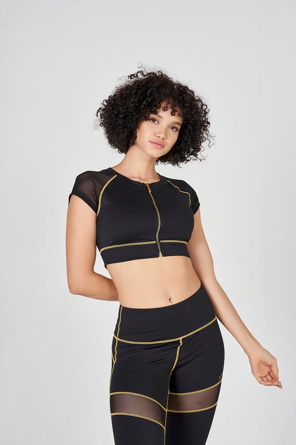 Shadow Crop - Black